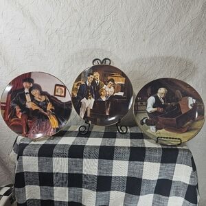 Edwin Knowles Golden Moments Decorative plates